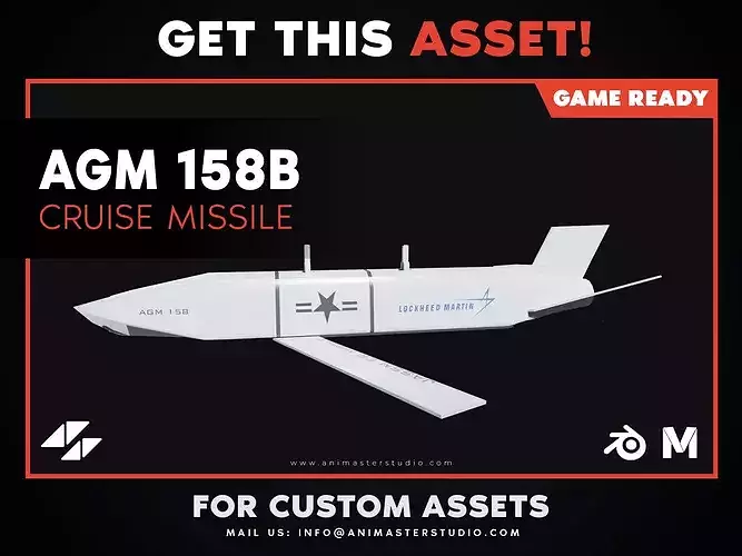 JASSM-ER AGM-158B Cruise Missile - Stealth Weapon