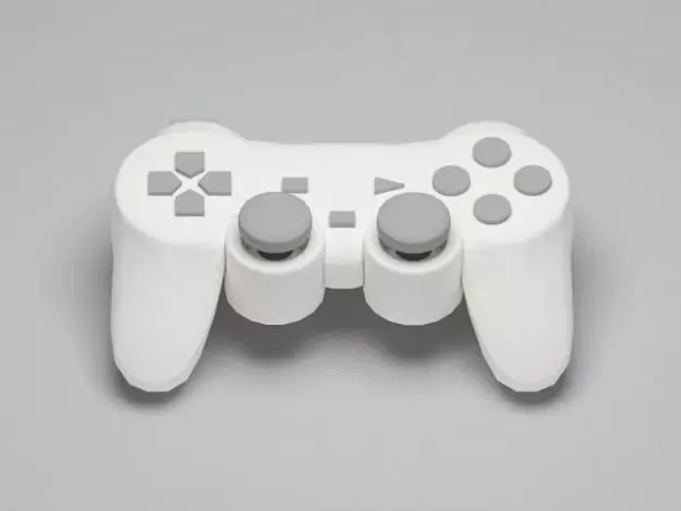 PS2 Joystick Free 3D model_0