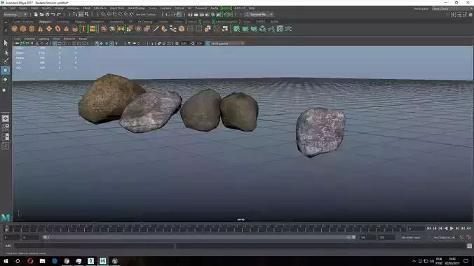 Stones rocks in software