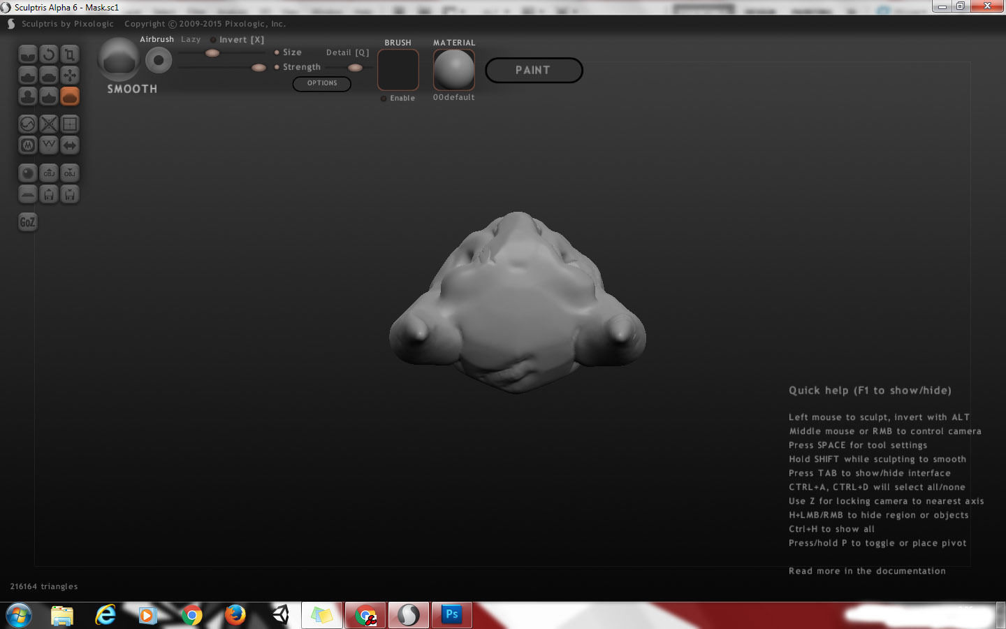 Demon Mask-Helmet 3D model_4