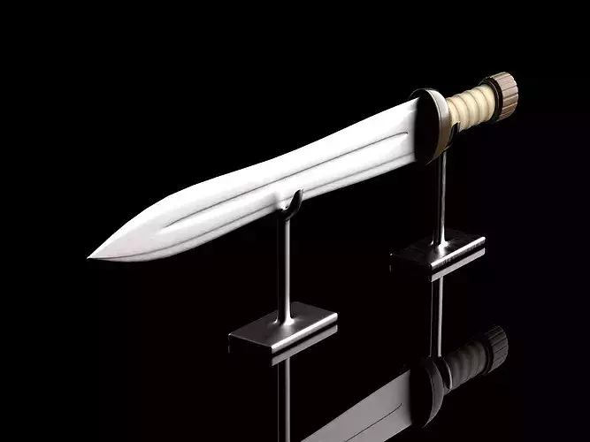 Ancient Roman Gladius V2  High Quality Melee Weapon  FBX OBJ MAX