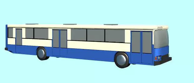 City Bus 3D model_0