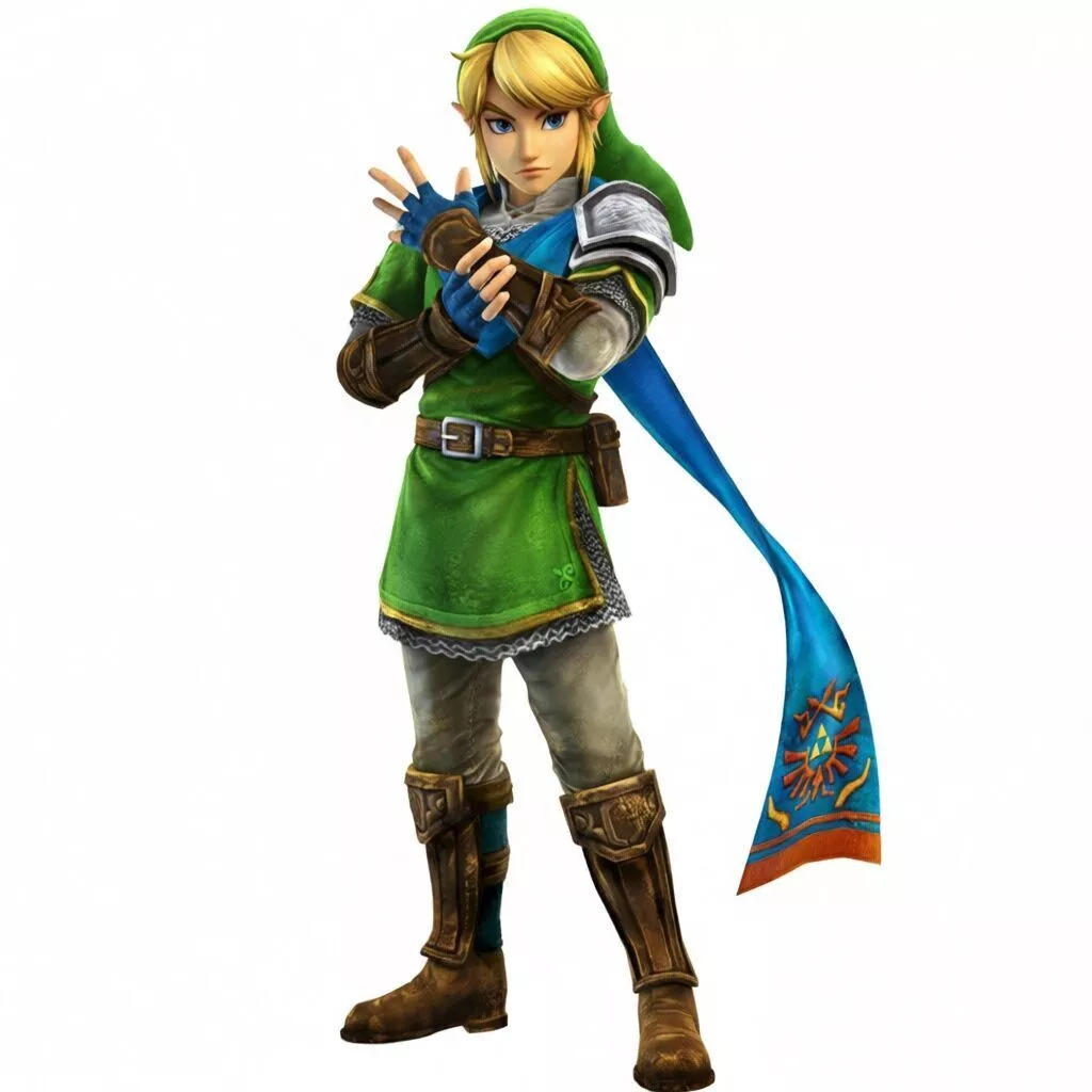 personagem de zelda link 3D print model