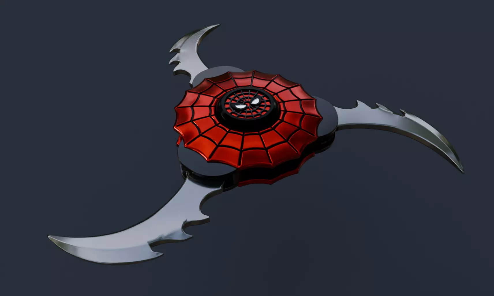 Spider Shuriken Free 3D print model