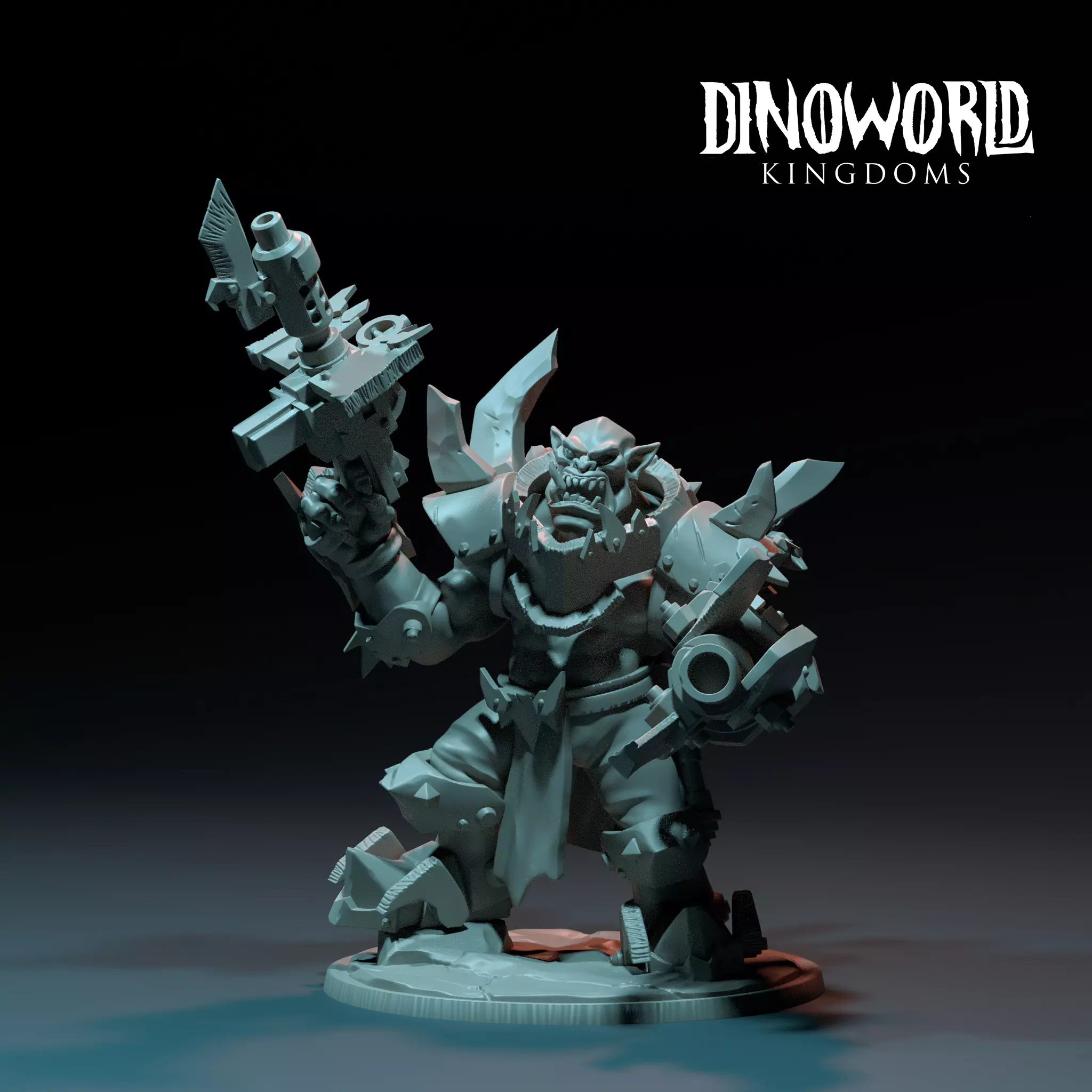 Orc commander Rex 3D print model
