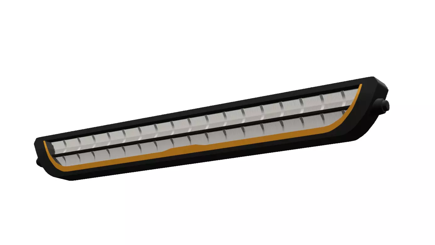 OZZ DRB1 P20 Lightbar Low-poly 3D model