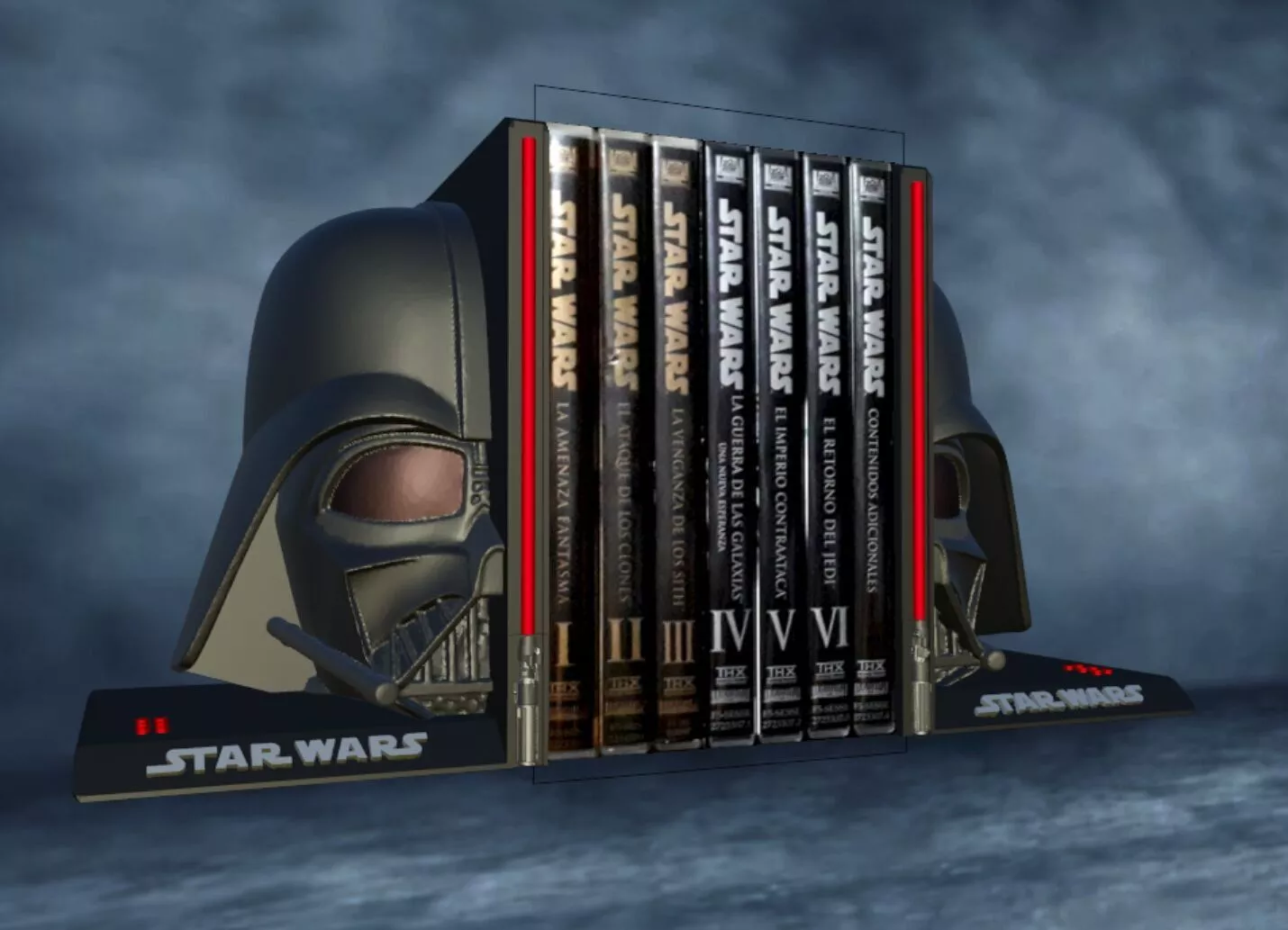 Bookend Darth Vader Star Wars 3D print model