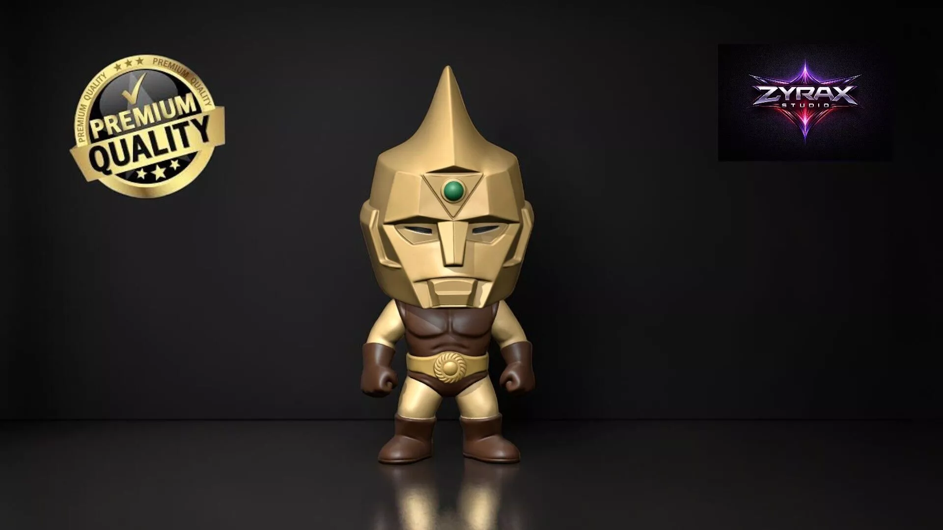 Spectreman Funko STL Tokusatsu Hero Figure Chibi 3D 3D print model