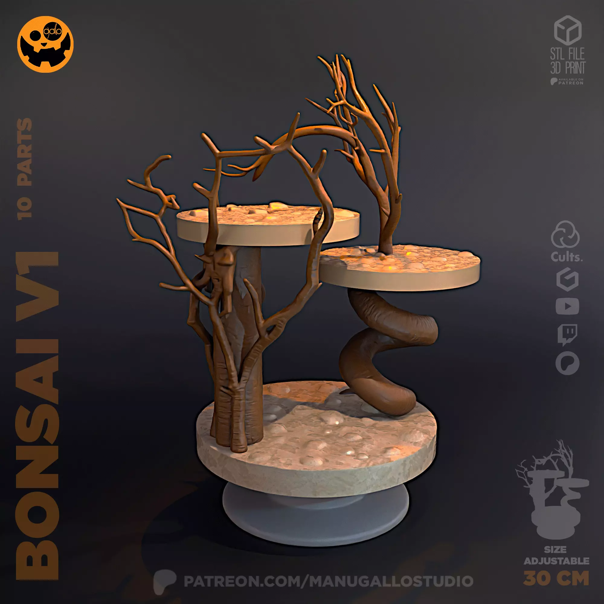 BONSAI V1 print 3D print model