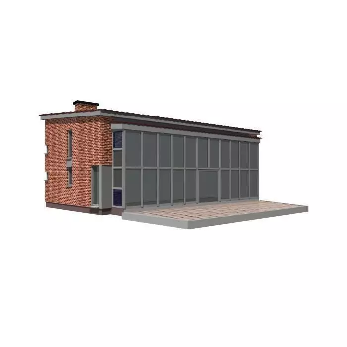 family House 3D model_0
