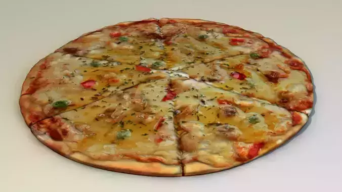 Pizza 3D model