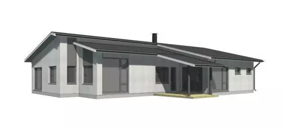 Single Family House  3D model_0
