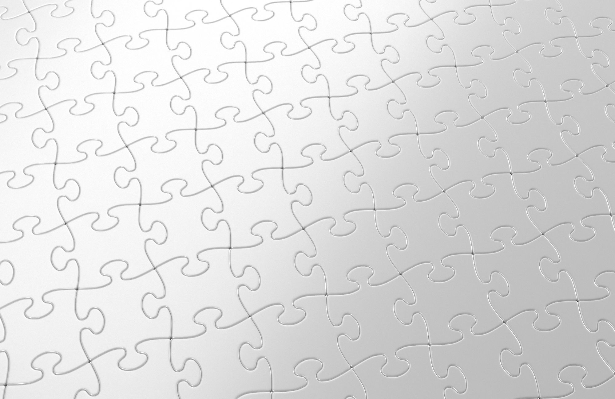 Puzzle Modular Pieces 3D model_3