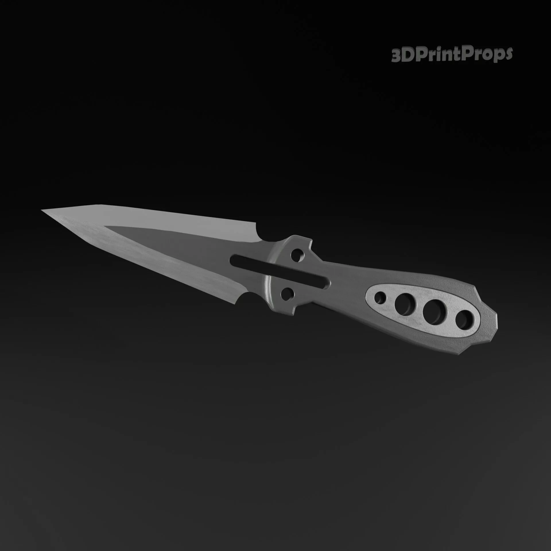 Dying Light The Beast Throwing Knife 3D print model