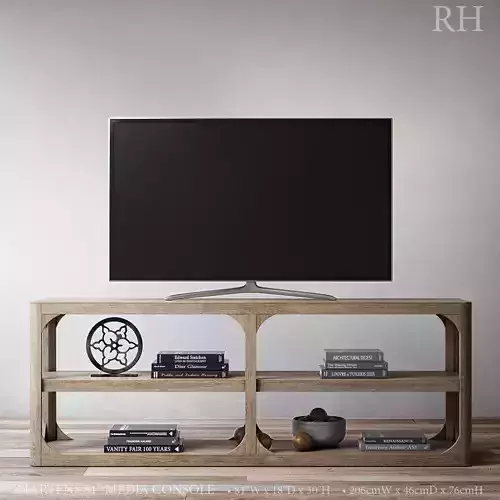 RH Martens 81in media console