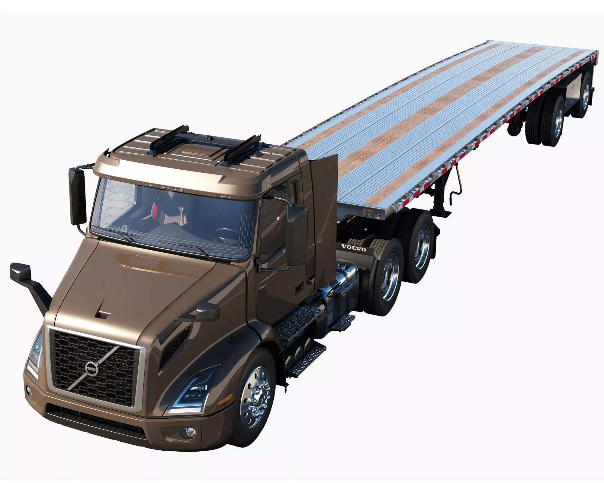 Volvo VNR 300 FlatBed 3D model