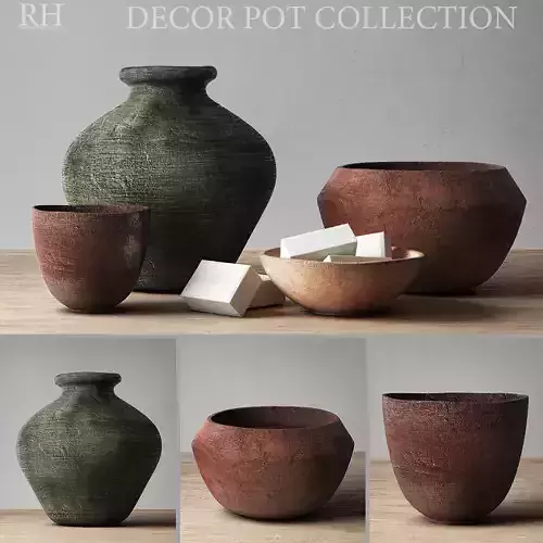 RH Decor pot collection