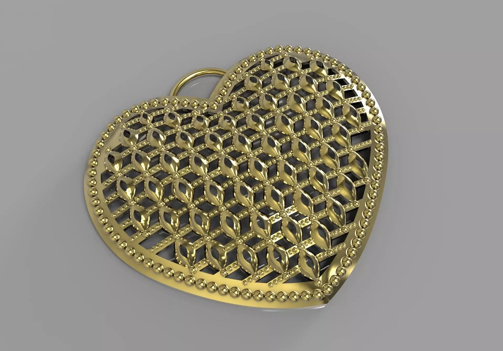 heart pendant for 3d printer 3D print model