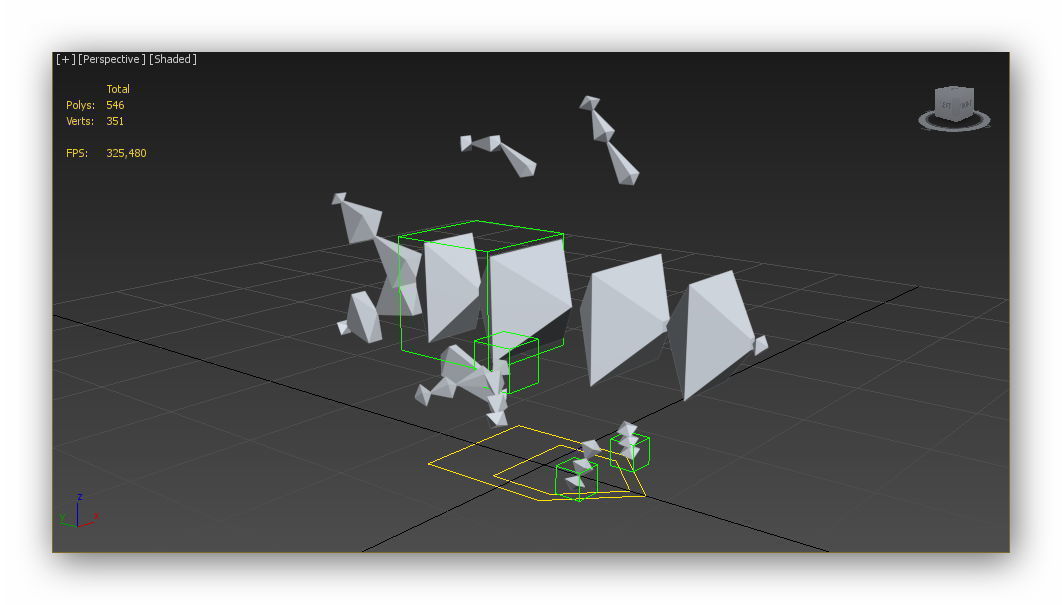 cartoon rigged characters Low-poly 3D model_19