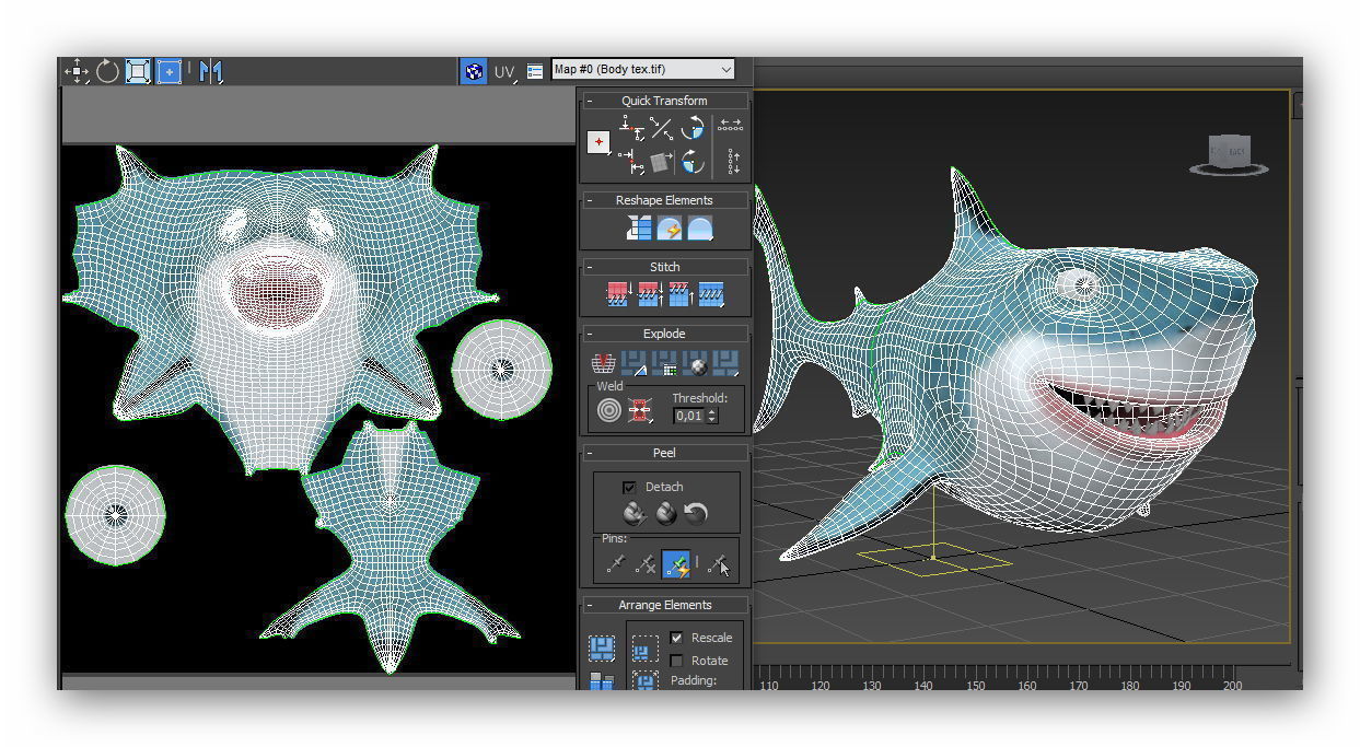 cartoon rigged characters Low-poly 3D model_29