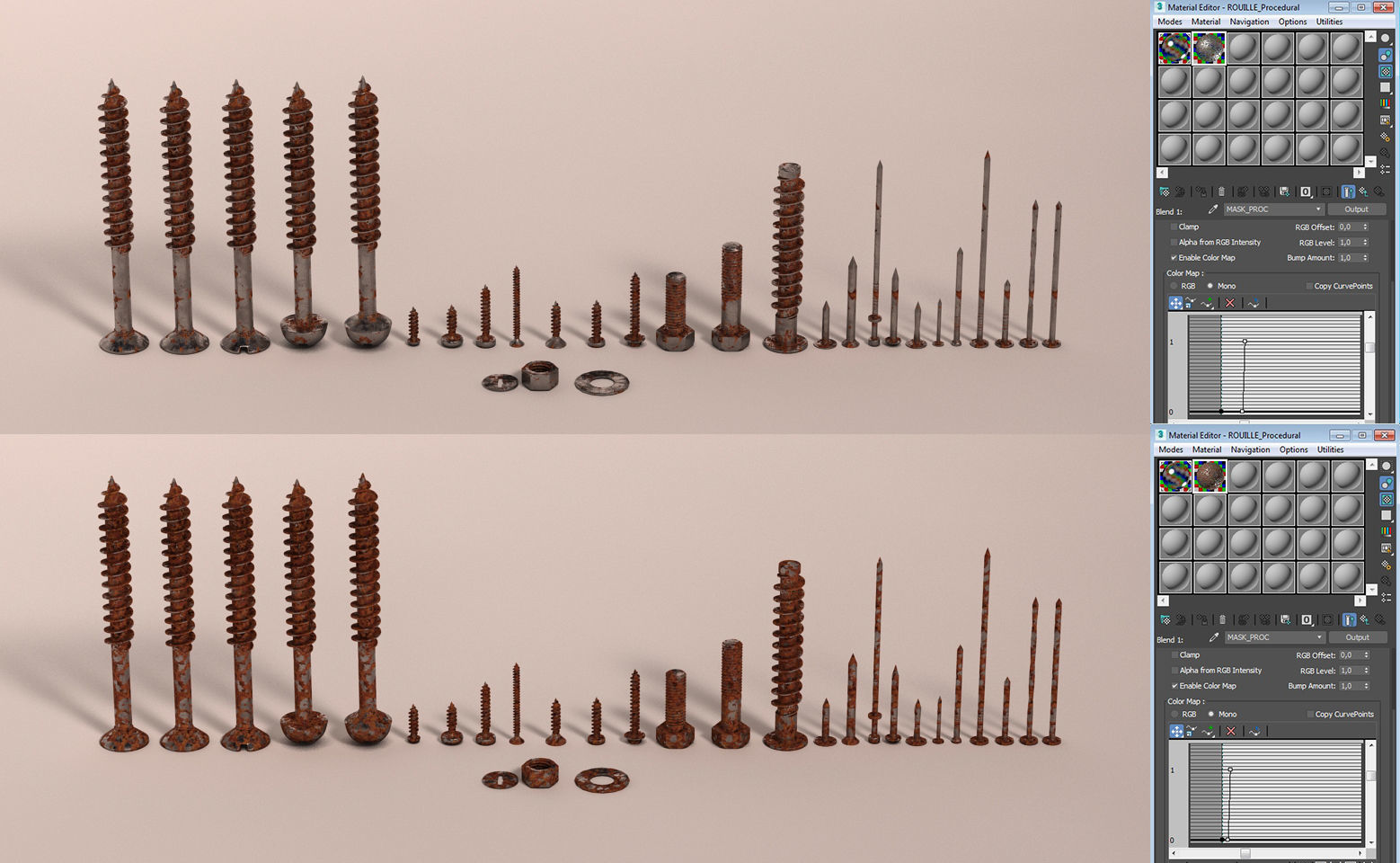 Screws and Nails HD V2 3D model_5