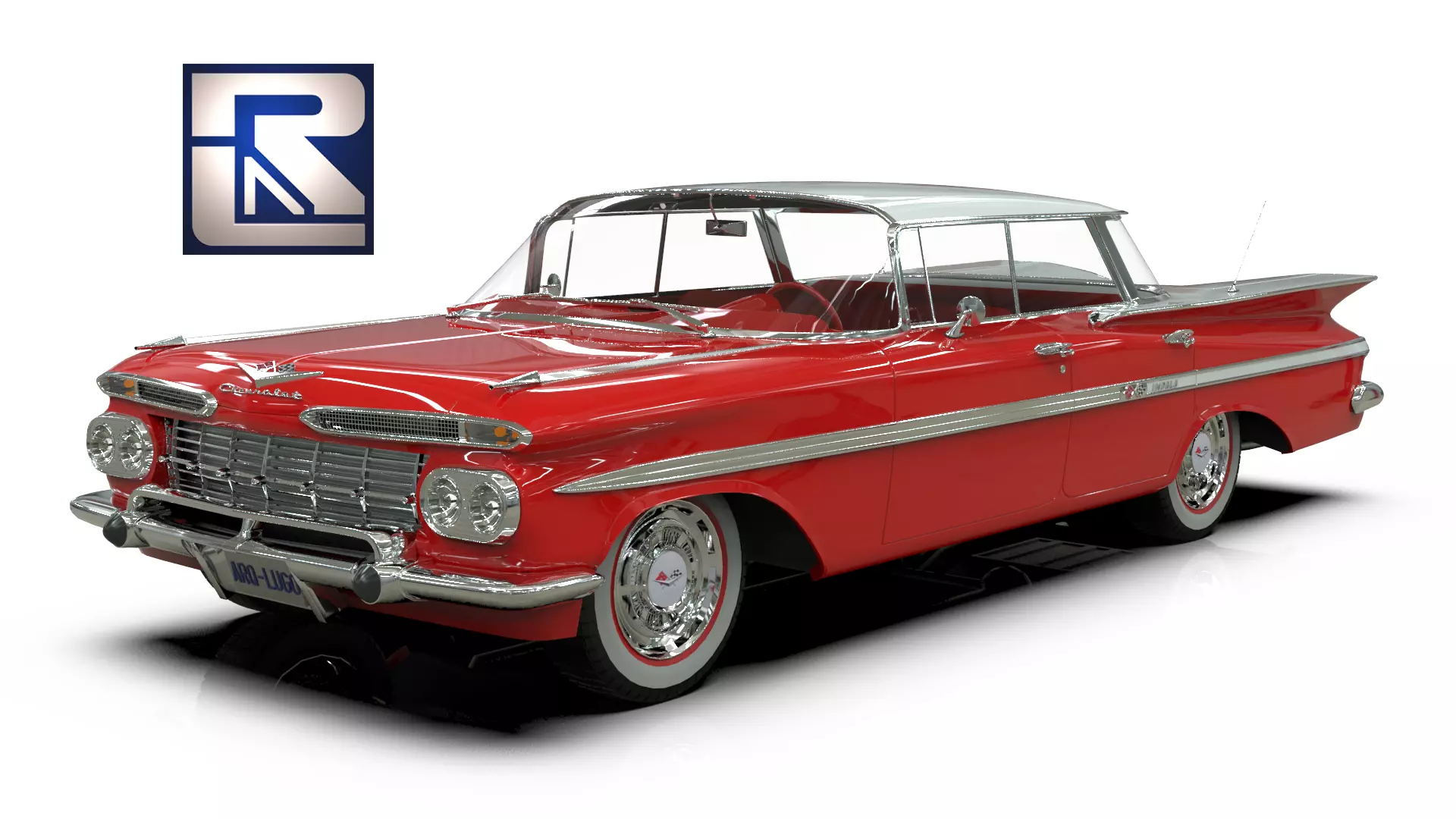 1959 Impala Sport Sedan HARDTOP 3D model