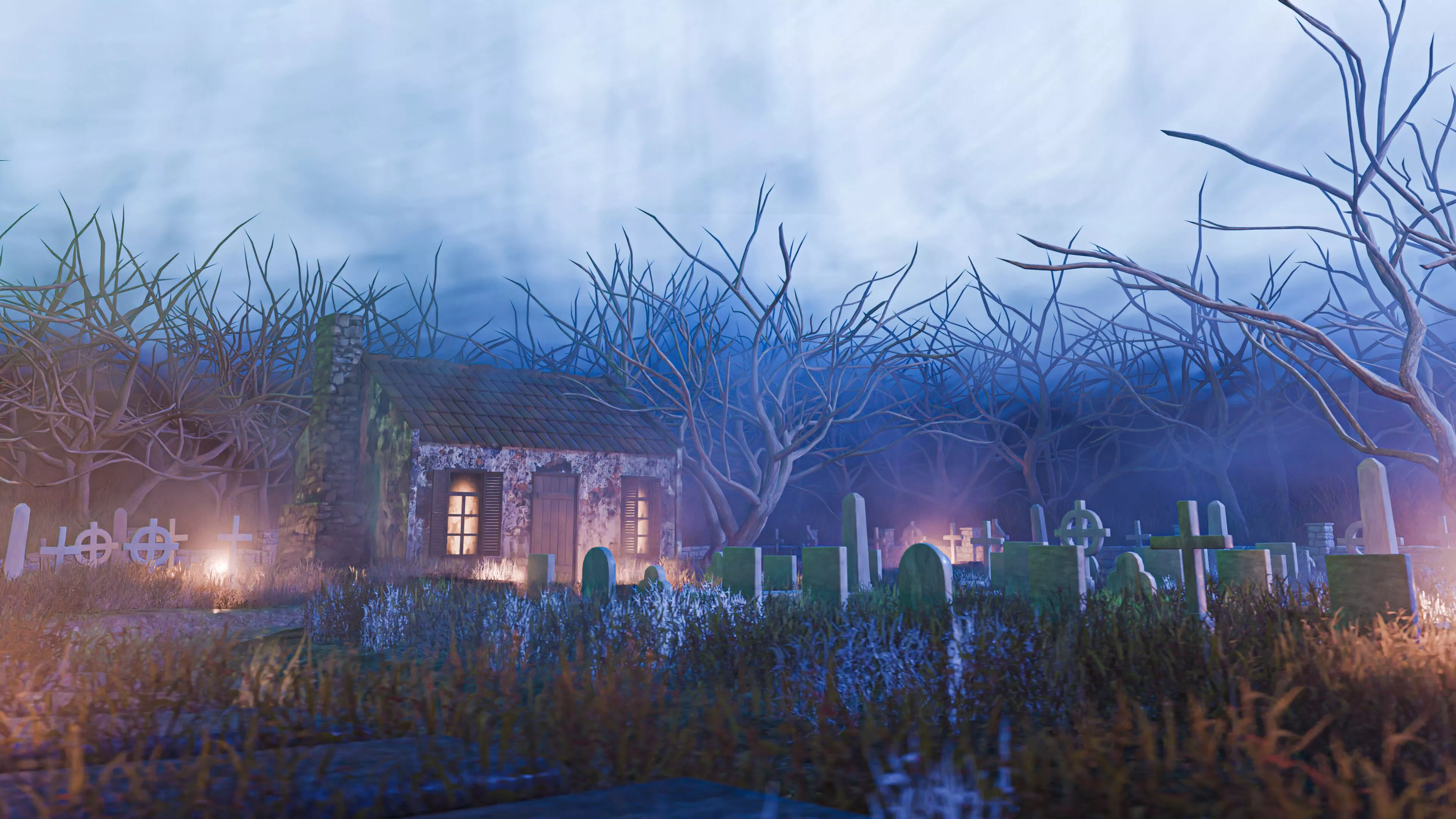 Graveyard 3D model