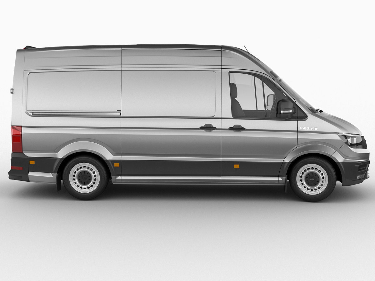 MAN TGE panel van L1H2 3D model_2