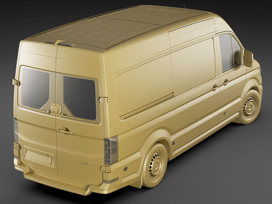 MAN TGE panel van L1H2 3D model_15