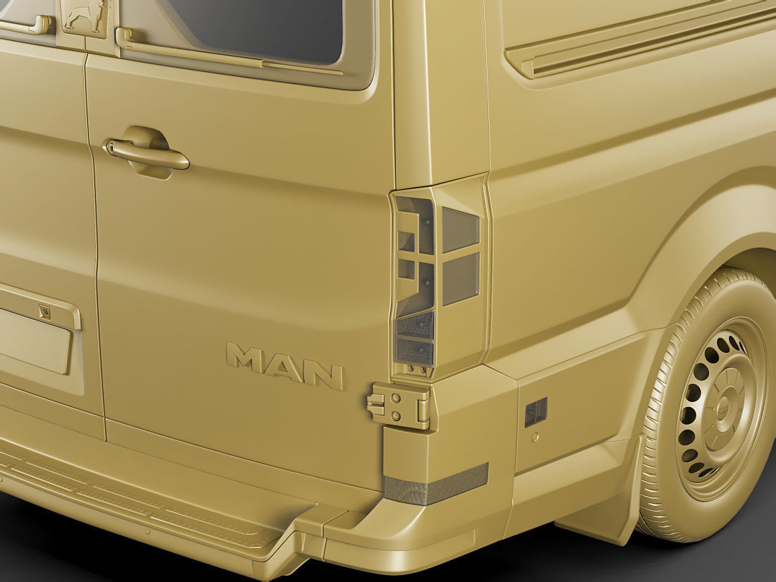 MAN TGE panel van L1H2 3D model_17