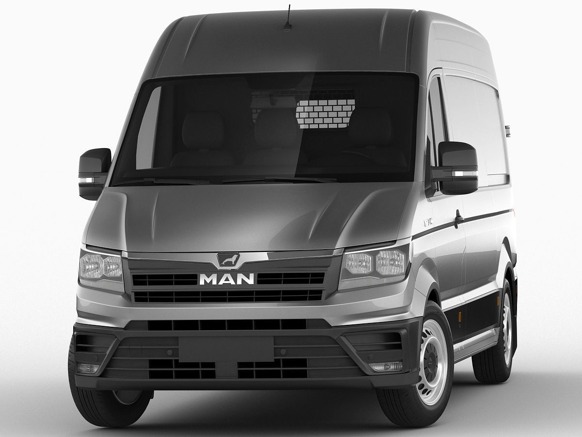 MAN TGE panel van L1H2 3D model_11
