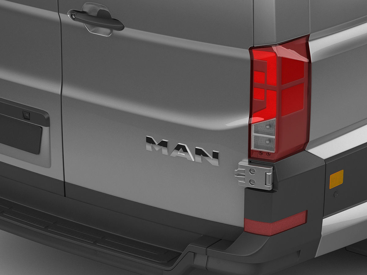 MAN TGE panel van L1H2 3D model_4