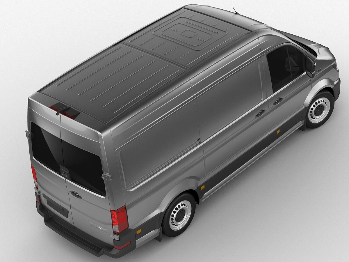 MAN TGE panel van L1H2 3D model_7