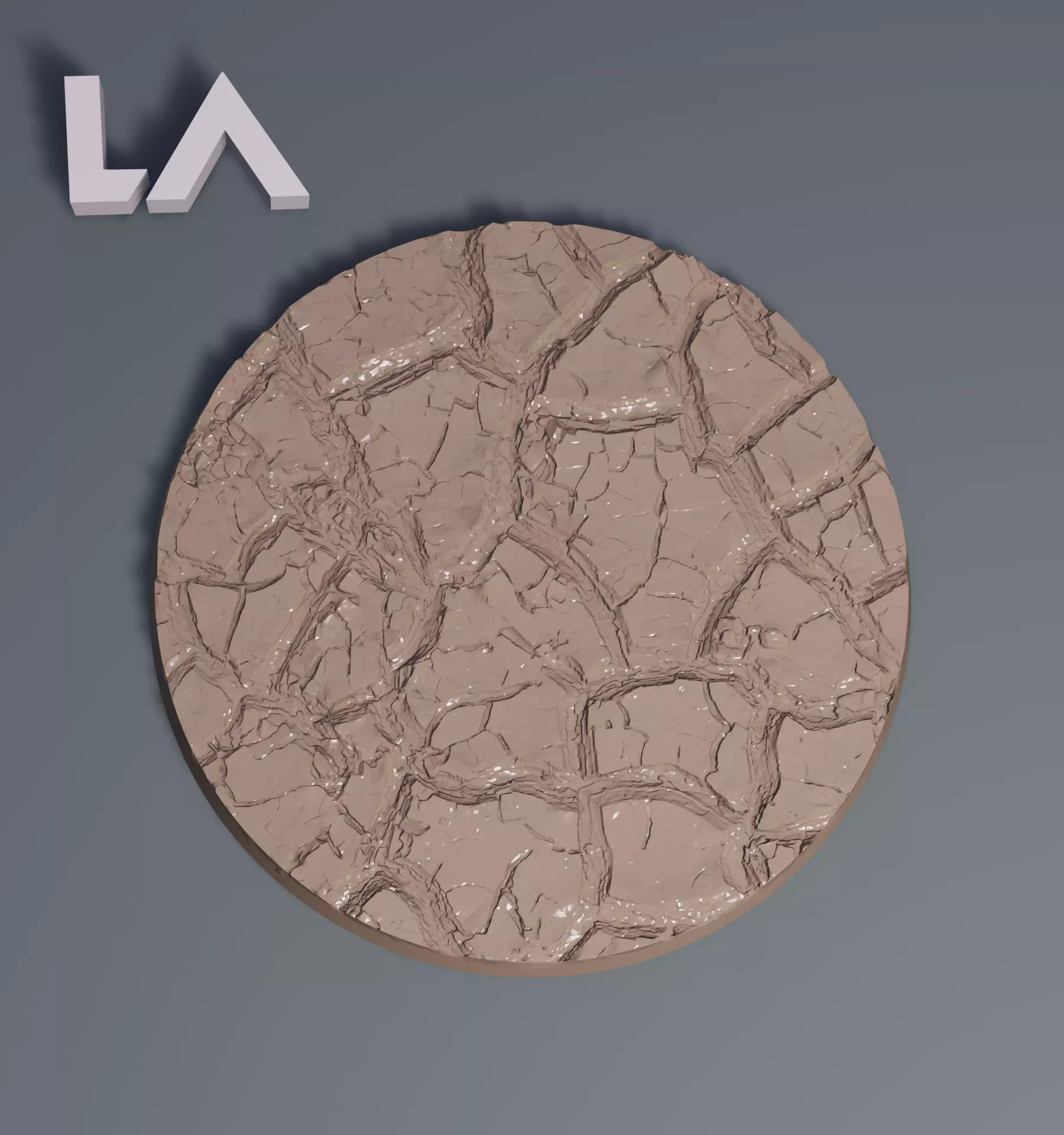 HD Base Set 21 - Baked Desert 3D print model