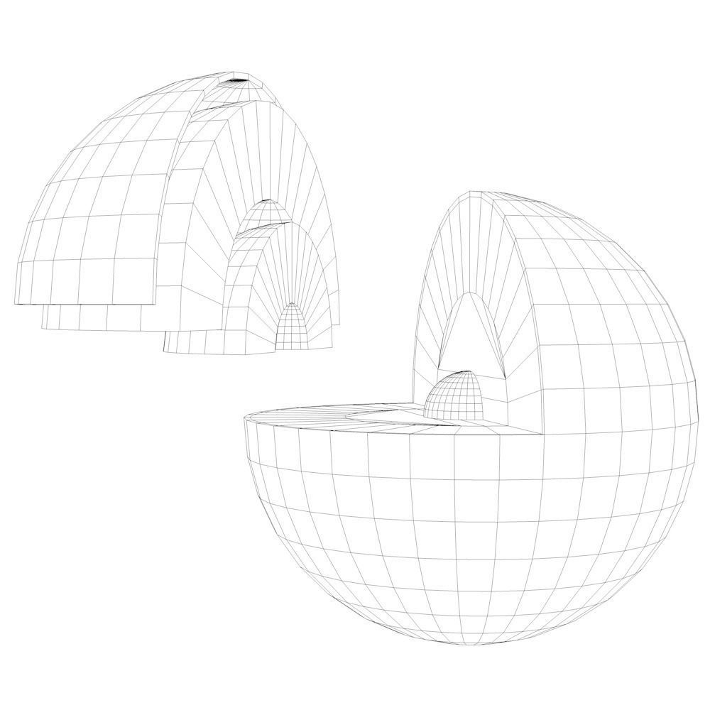 Earth Part 3D model_5