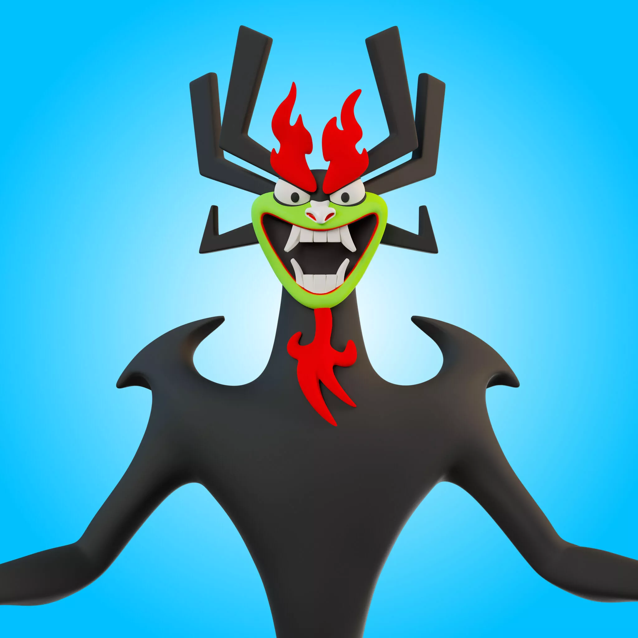 Aku - Samurai Jack 3D print model