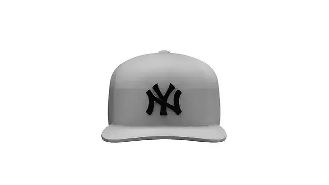 Baseball cap Low-poly 3D model