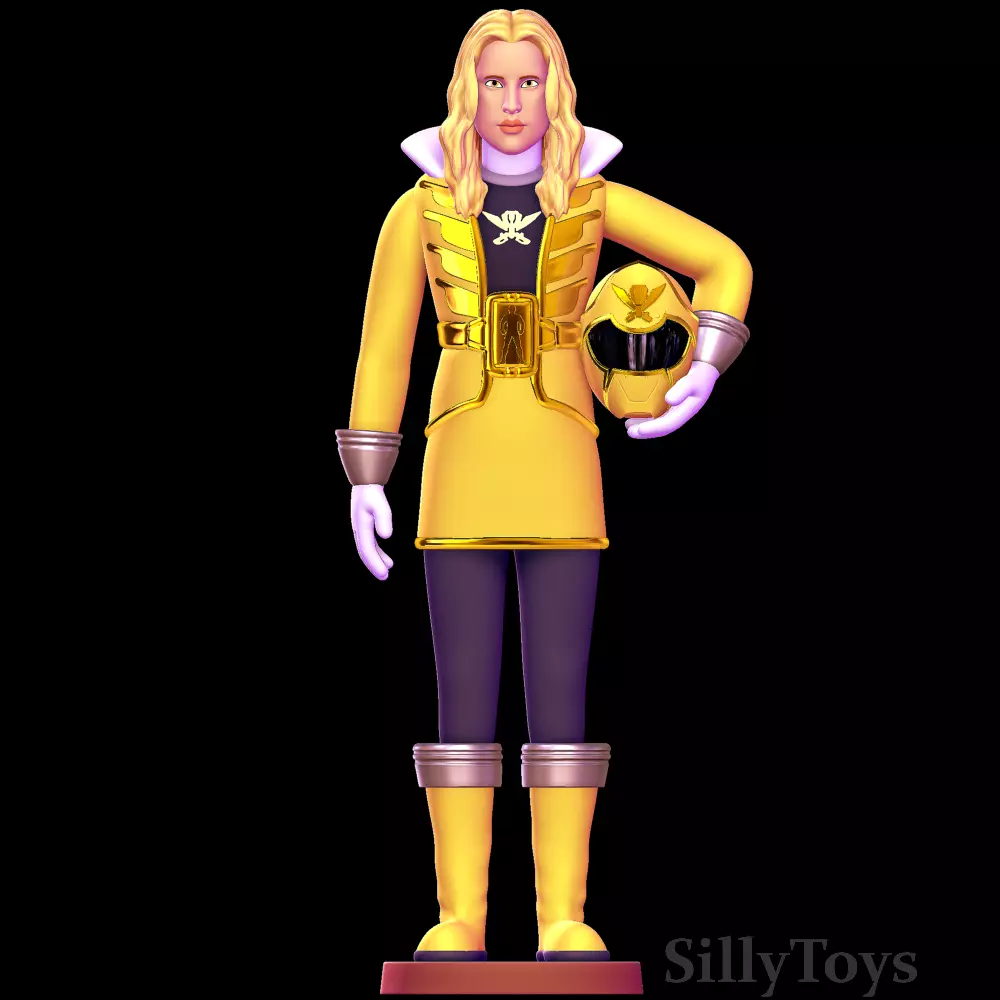 Gia Moran - Power Rangers Megaforce 3D print model