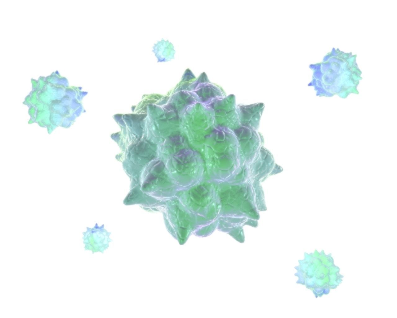 Animation Virus 3D model_0