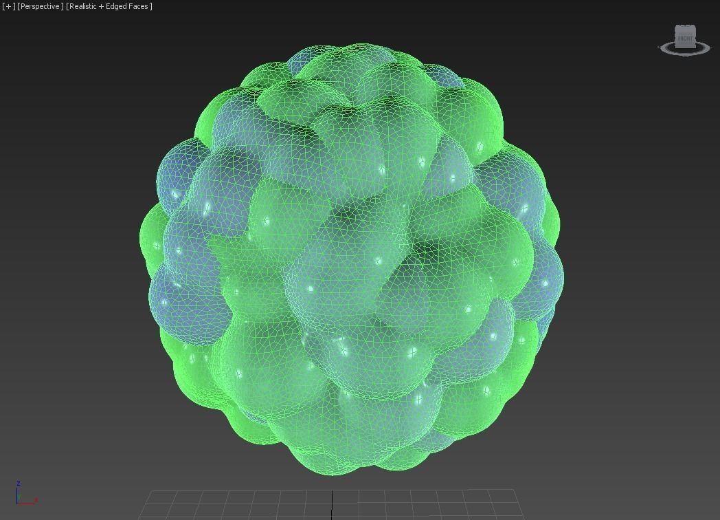Animation Virus 3D model_3