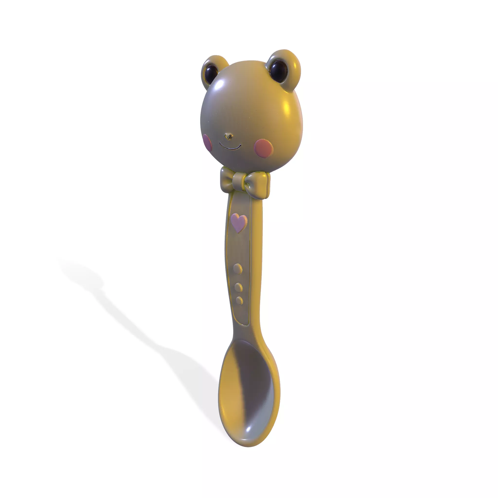 The Frog Spoon 3D printable designed for children 3D print model