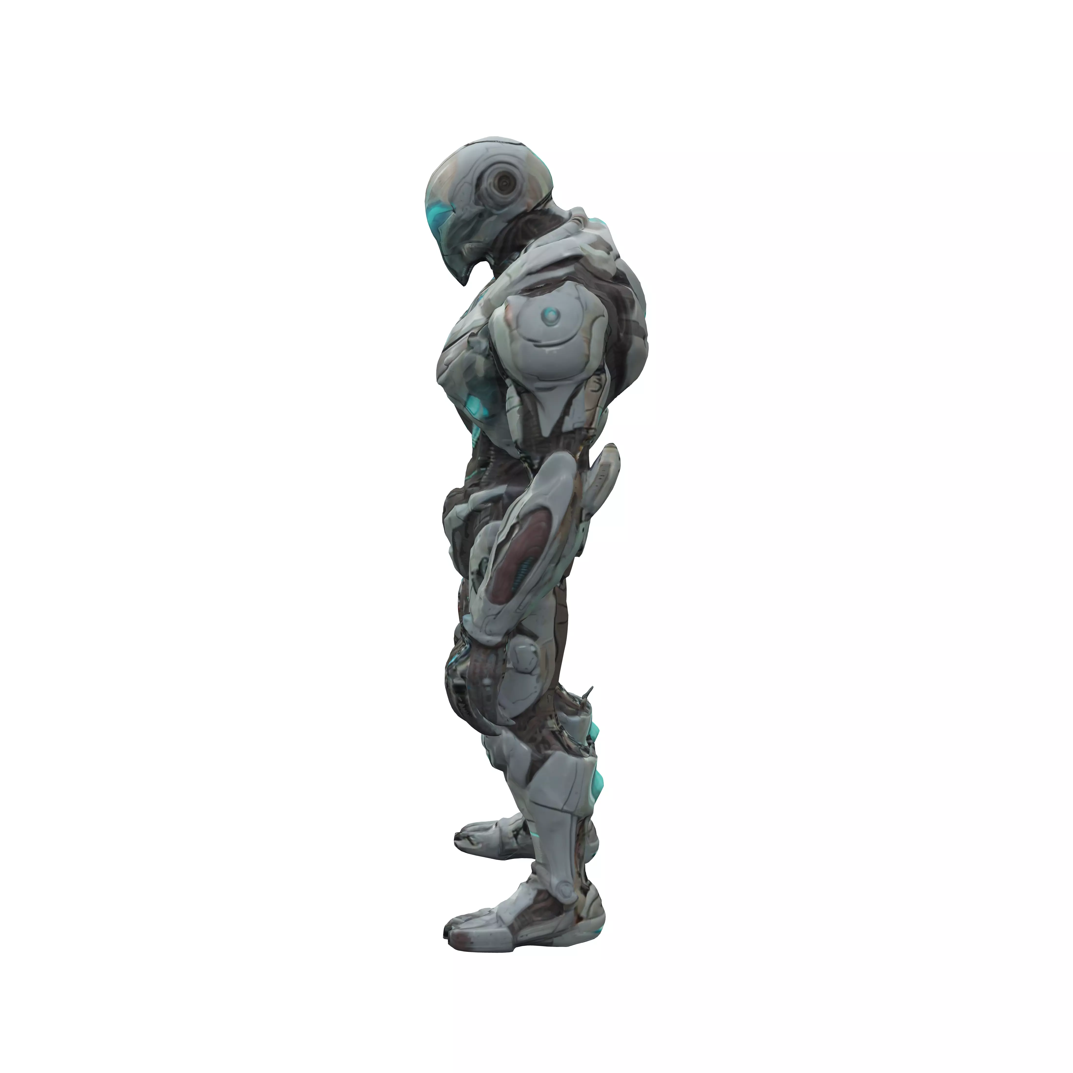 scifi morph cyborg dead space extremely detailed ultrarealist... 3D model