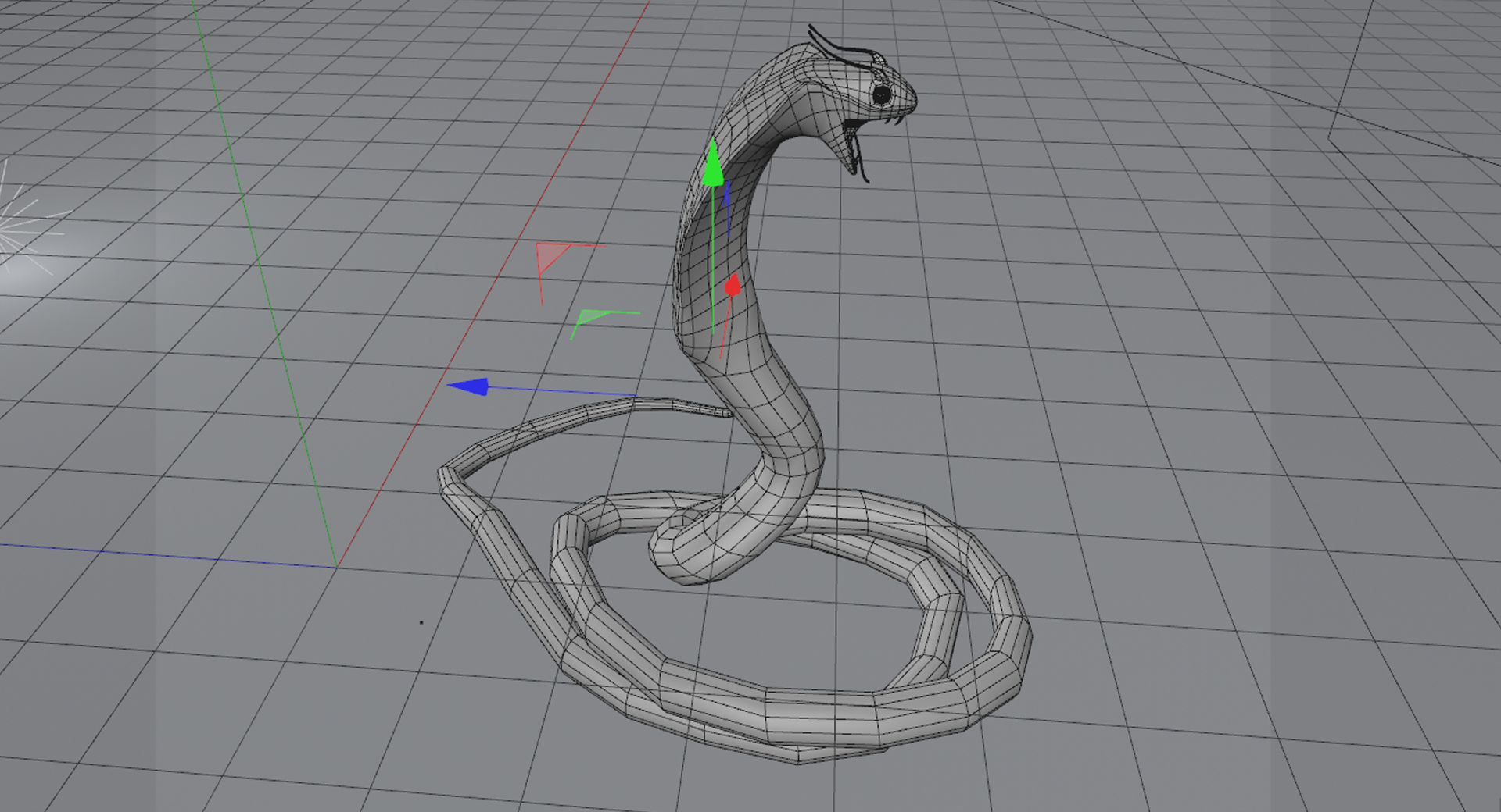 Cobra Snake 3D model_4