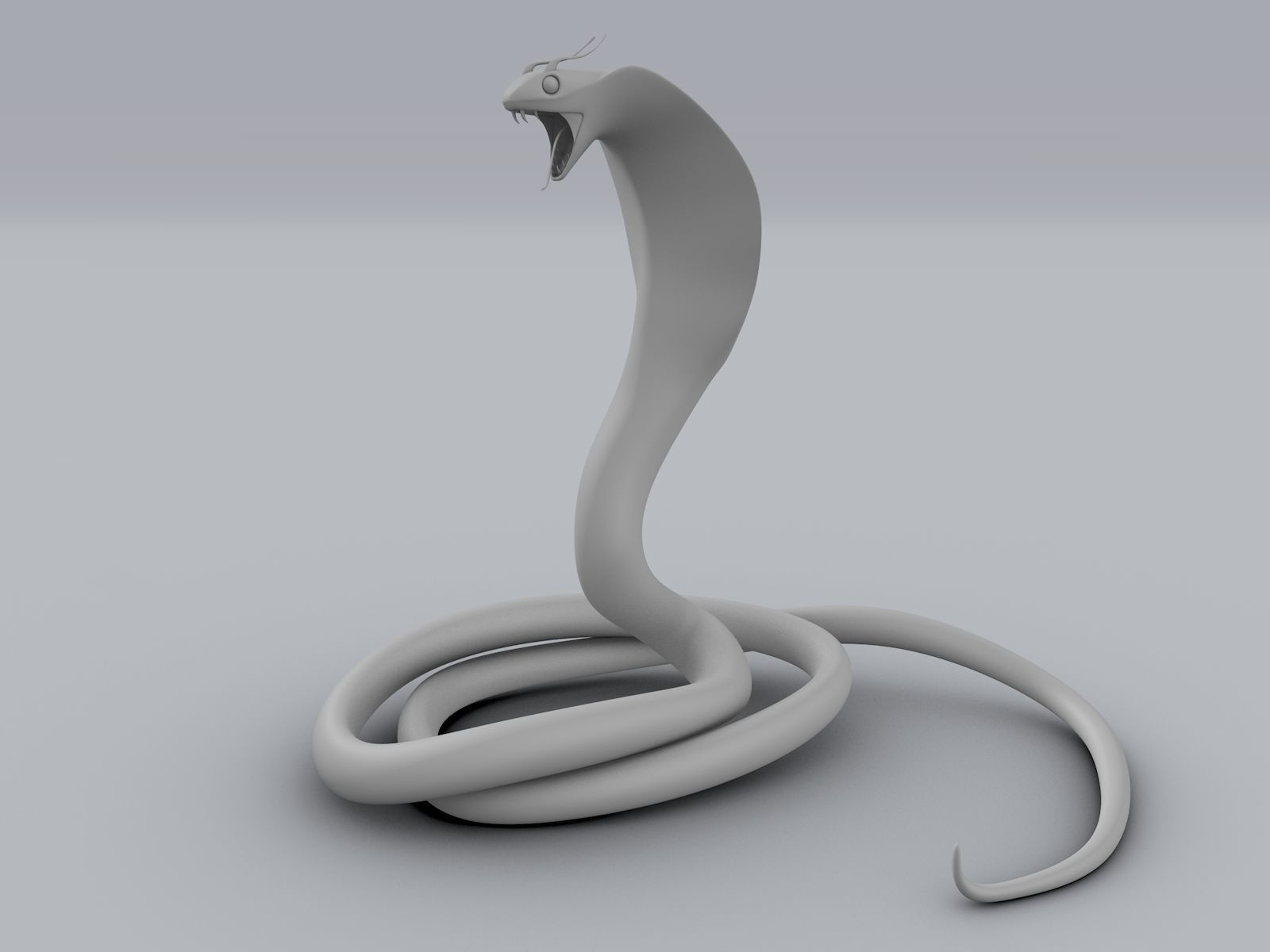 Cobra Snake 3D model_5