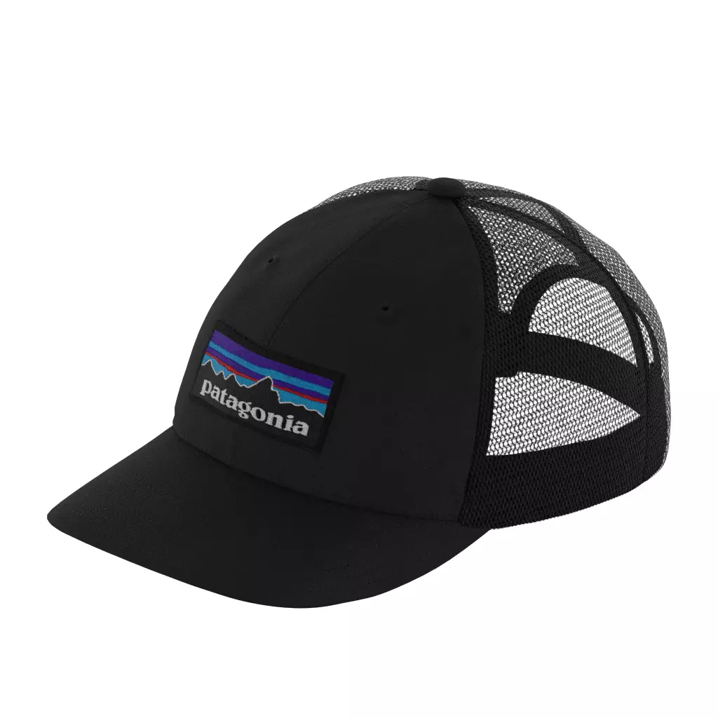 Patagonia P-6 Logo Trucker Hat Forge Grey Low-poly 3D model