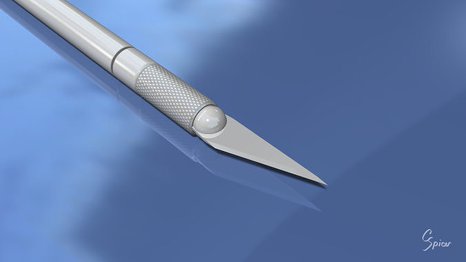 Hobby Knife 3D model