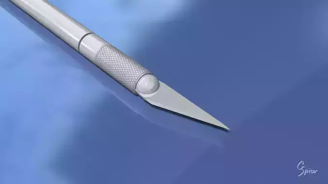 Hobby Knife 3D model