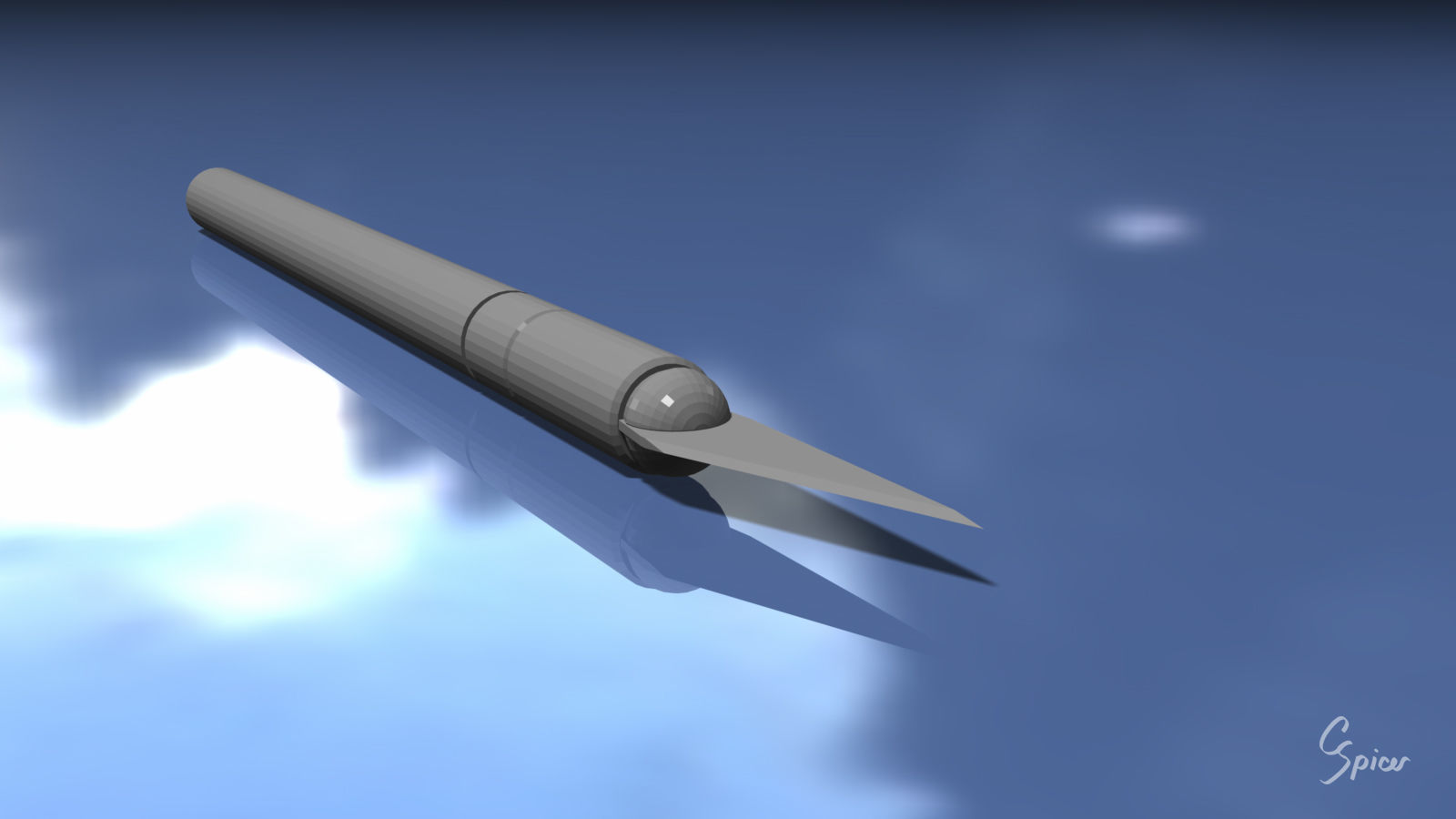 Hobby Knife 3D model_14