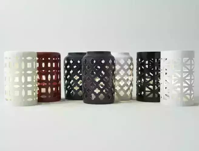 Ceramic Lanterns 3D model