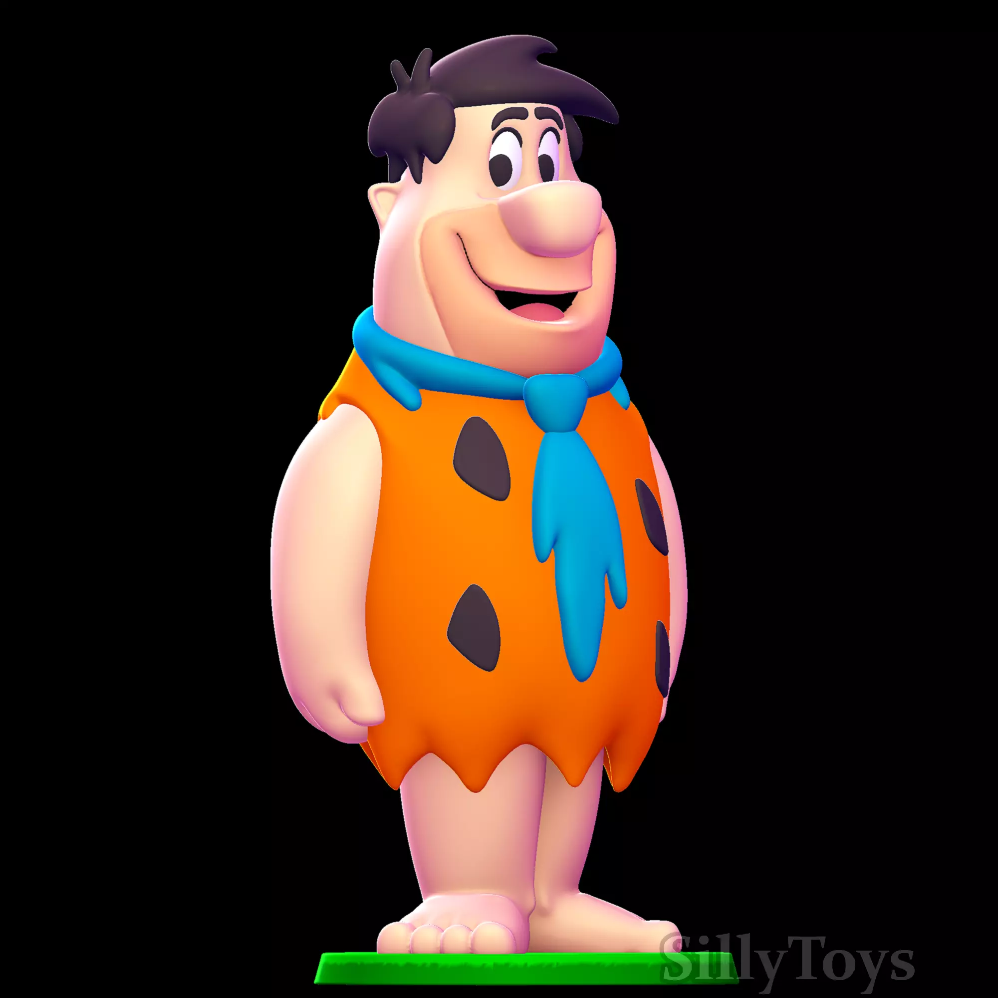 Fred Flintstone 3D print model